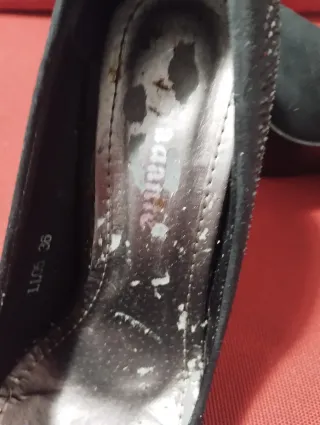 Scarpe eleganti nere con strass Tg 36