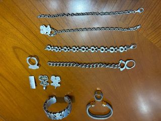 Lote Joyas Tous Plata: Pulseras y Anillos
