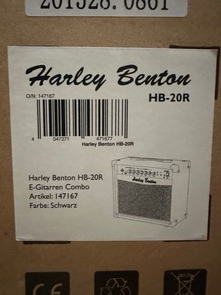 Amplificador Harley Benton HB-20R Negro