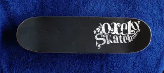 Monopatín Oxelo Amarillo Diseño Divertido