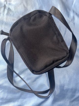 Bolsa Jordan Preta Logo bronze