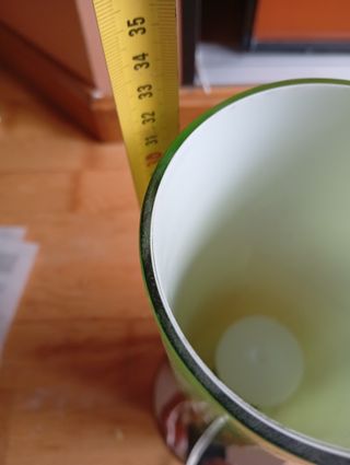 1 Lámpara Mesita Cristal Verde