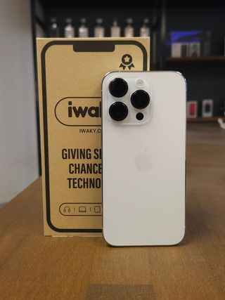 IPHONE 14 PRO 128GB ARGENTO 100% BATTERIA