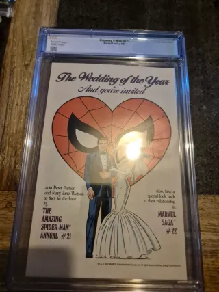 Cgc comic Uncanny Xmen 221 primer Mr Sinister.