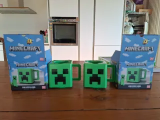 Set 2 Tazze Minecraft Creeper