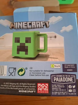 Set 2 Tazze Minecraft Creeper