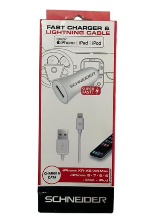 Caricatore Auto Schneider per iPhone/iPad/iPod