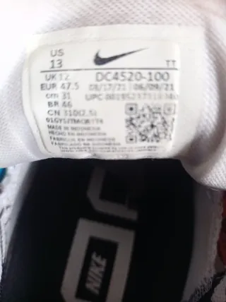 Zapatillas Nike Air Zoom Talla 47'5