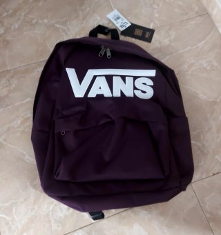 Mochila Vans Morada Nueva Con Etiquetas