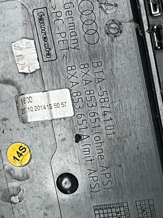 Griglia ant  Audi S1 8XA853651A BTA5874101