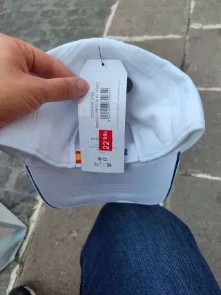 Gorra Real Madrid Blanca Nueva