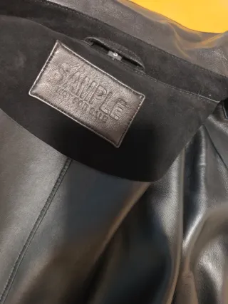 Abrigo de piel largo alta calidad