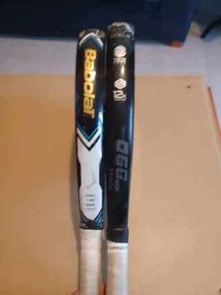 Palas de pádel Babolat y Head