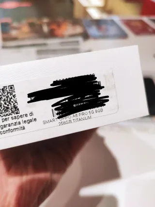 Oppo A6 Pro 5G 256GB Titanio NUOVO