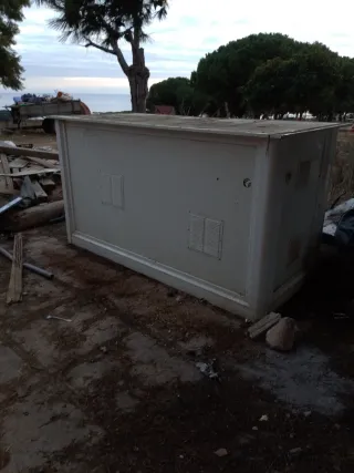 Cerramiento para lavadora y secadora