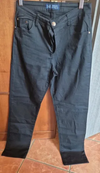 Pantaloni simil jeans taglia 44