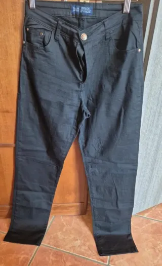 Pantaloni simil jeans taglia 44