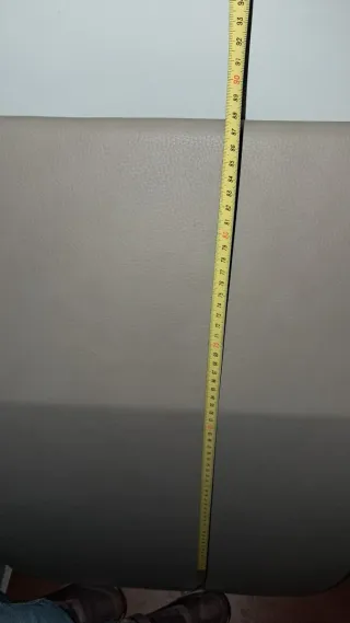 Cuña para camilla de masajes.