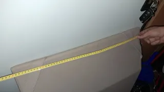 Cuña para camilla de masajes.