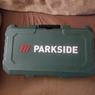 Radial Parkside a batería con maletín