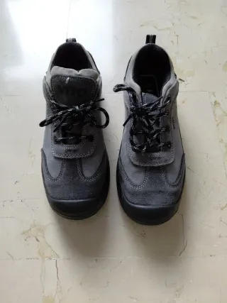 Zapatos de trabajo Vito grises