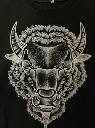 Camiseta Estampada Bisonte Talla M