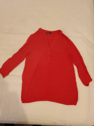 Blusa roja mujer
