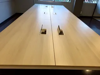 Mesa de escritorio 6 puestos madera