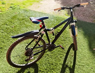 Bicicleta de Montaña Negra