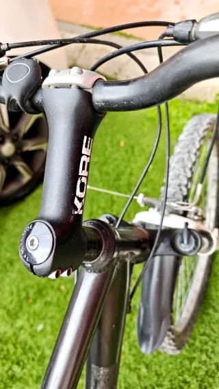 Bicicleta de Montaña Negra