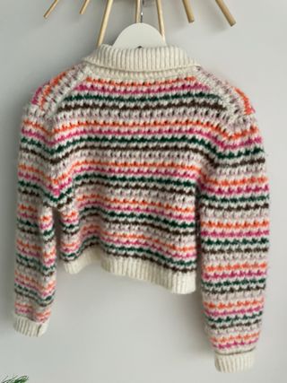 Jersey Zara multicolor con cuello