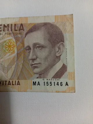 Banconota 2000 Lire Banca d'Italia