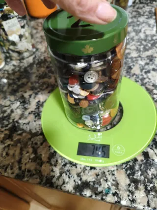 Lote de botones variados