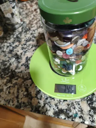 Lote de botones variados