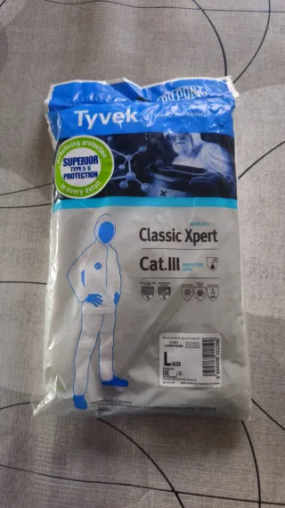 Traje protector Tyvek Classic Xpert T. III