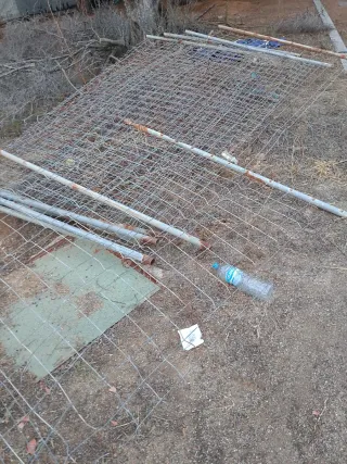 Vallas de obra metálicas