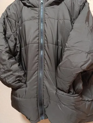 Chaqueta morada con borreguito