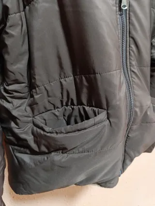 Chaqueta morada con borreguito