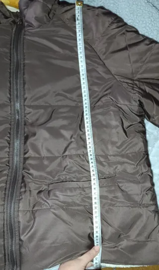 Chaqueta morada con borreguito