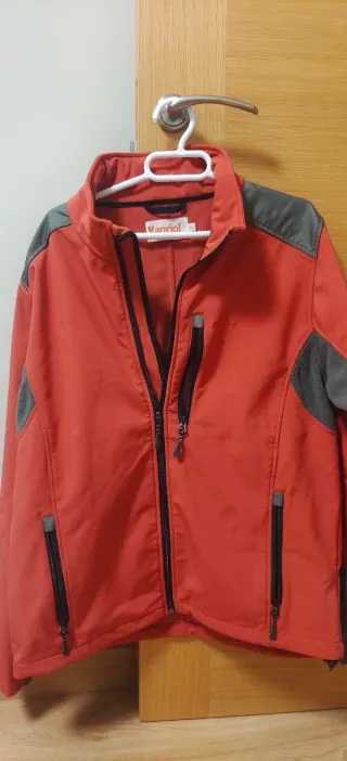 Chaqueta Vanriol Roja y Gris Talla L