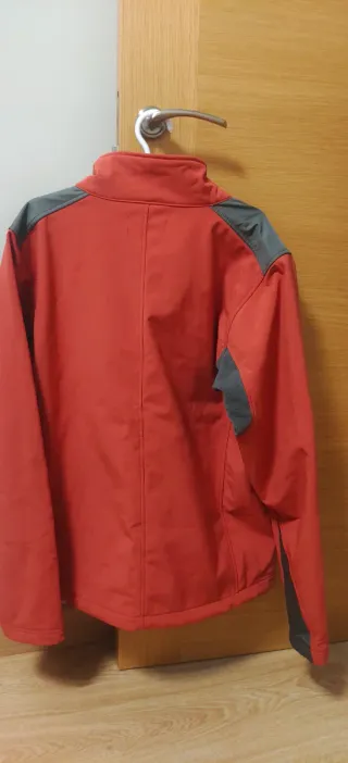 Chaqueta Vanriol Roja y Gris Talla L