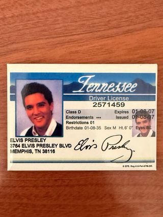Lote Elvis Presley: Recetario y Licencia