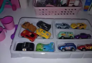 Set 12 Coches película cars(nuevo precintado)