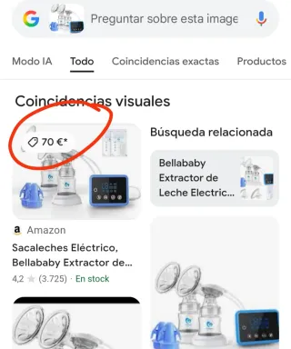 Sacaleches Eléctrico Doble Bellababy