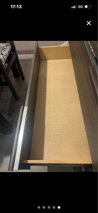 Cómoda 4 cajones y armario