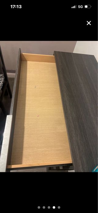 Cómoda 4 cajones y armario