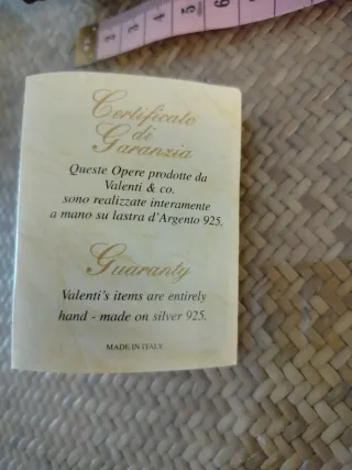 Cofanetto portagioie Valenti nuovo