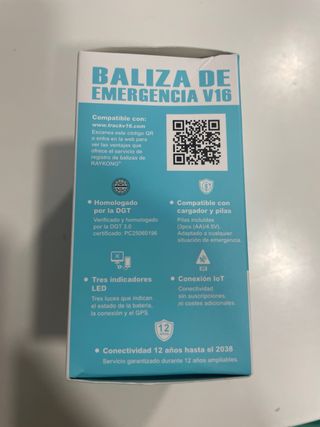Baliza V16 Geolocalizable DGT 3.0 Telefonica
