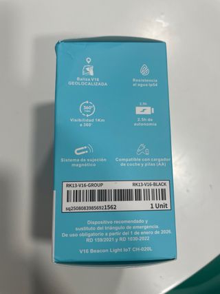 Baliza V16 Geolocalizable DGT 3.0 Telefonica