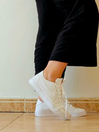 Zapatillas Nike Lona Blancas Talla 37